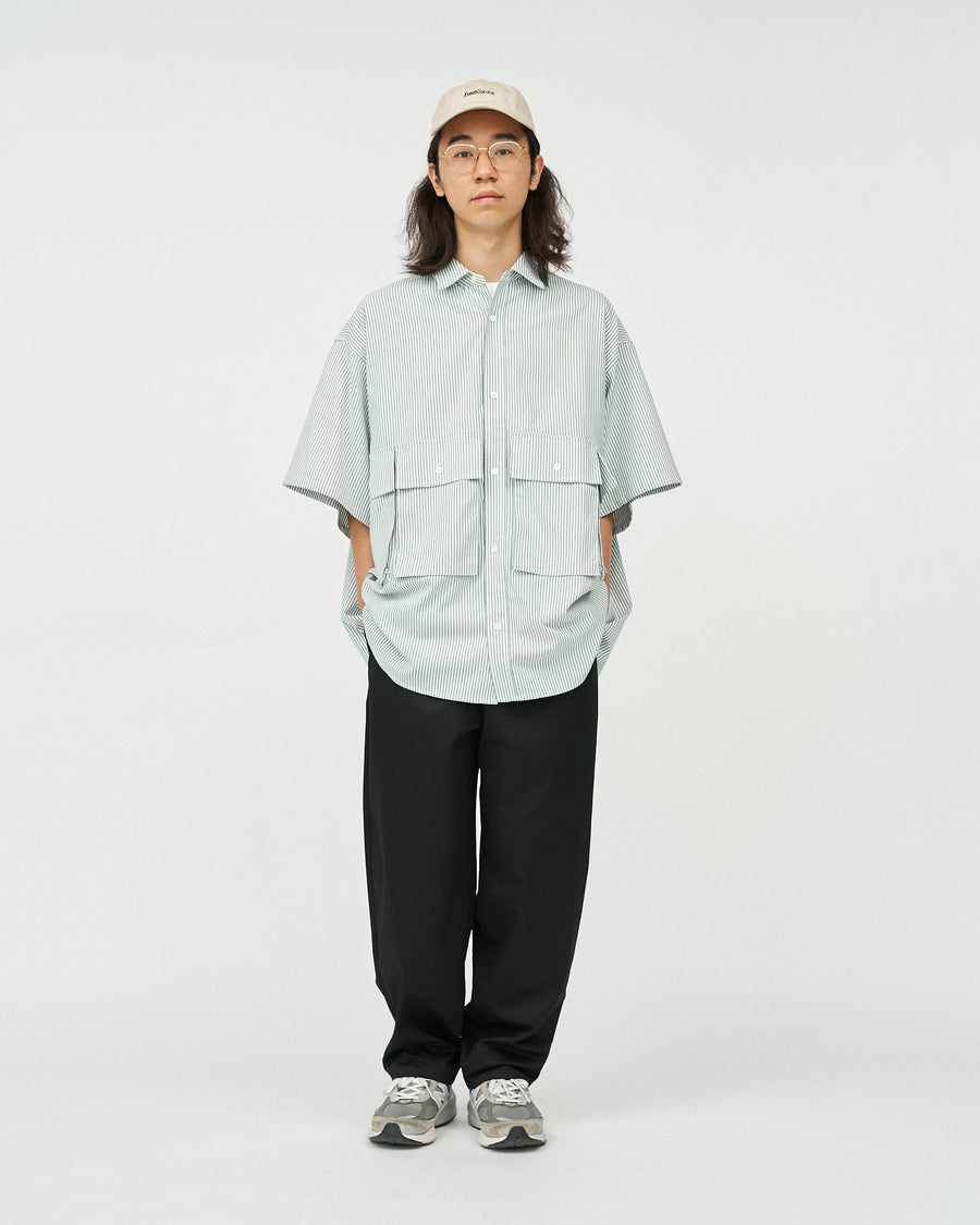 DRY OXFORD FLAP POCKET S/S SHIRT