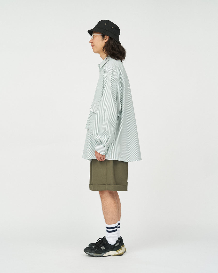 DRY OXFORD FLAP POCKET L/S SHIRT