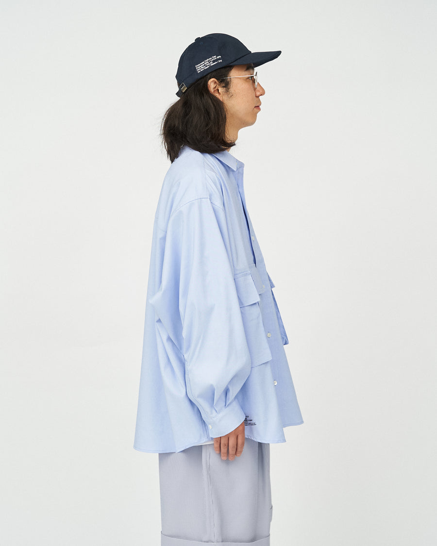 DRY OXFORD FLAP POCKET L/S SHIRT