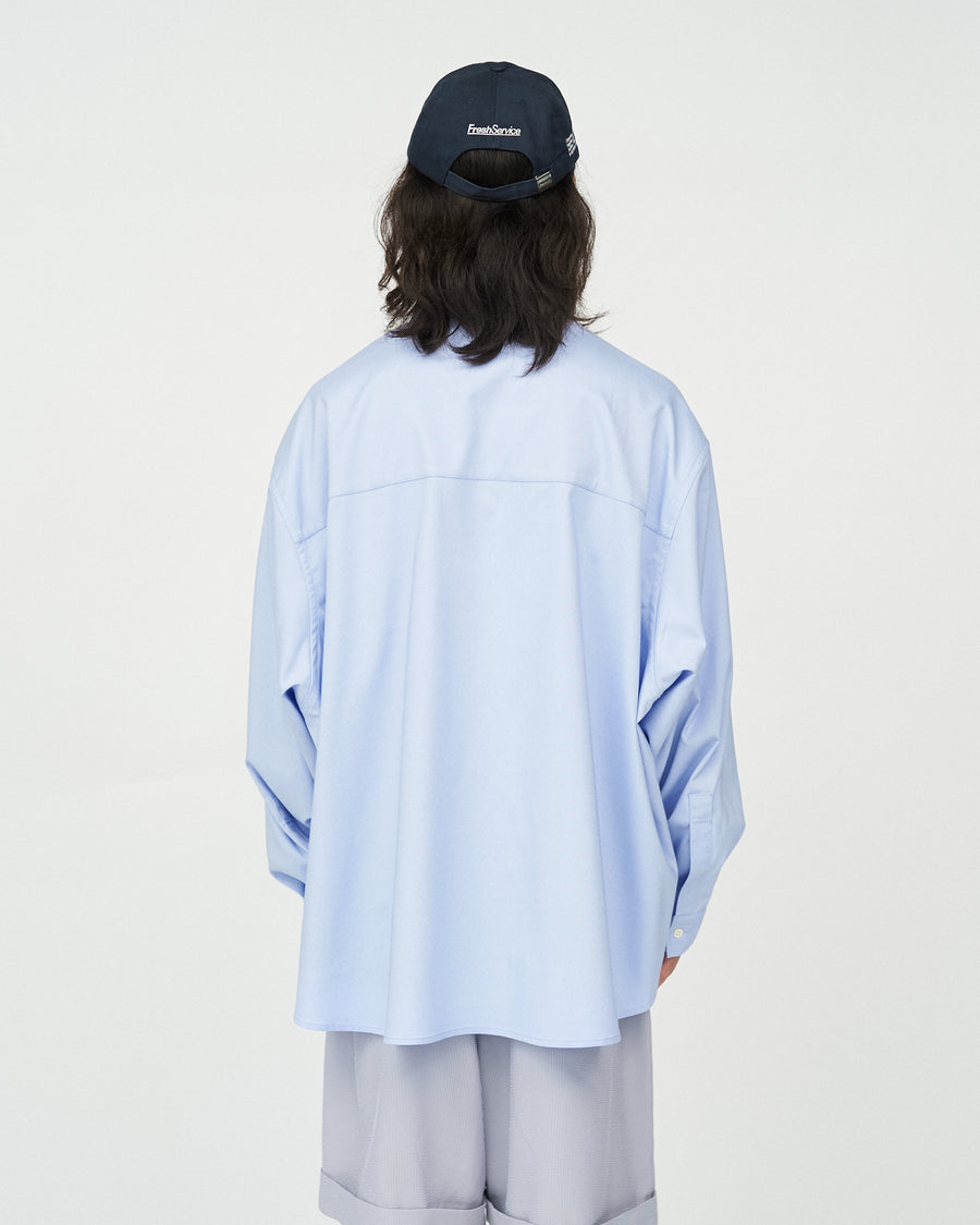 DRY OXFORD FLAP POCKET L/S SHIRT