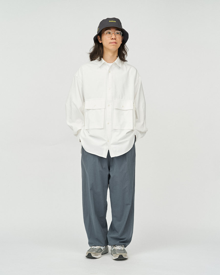 DRY OXFORD FLAP POCKET L/S SHIRT