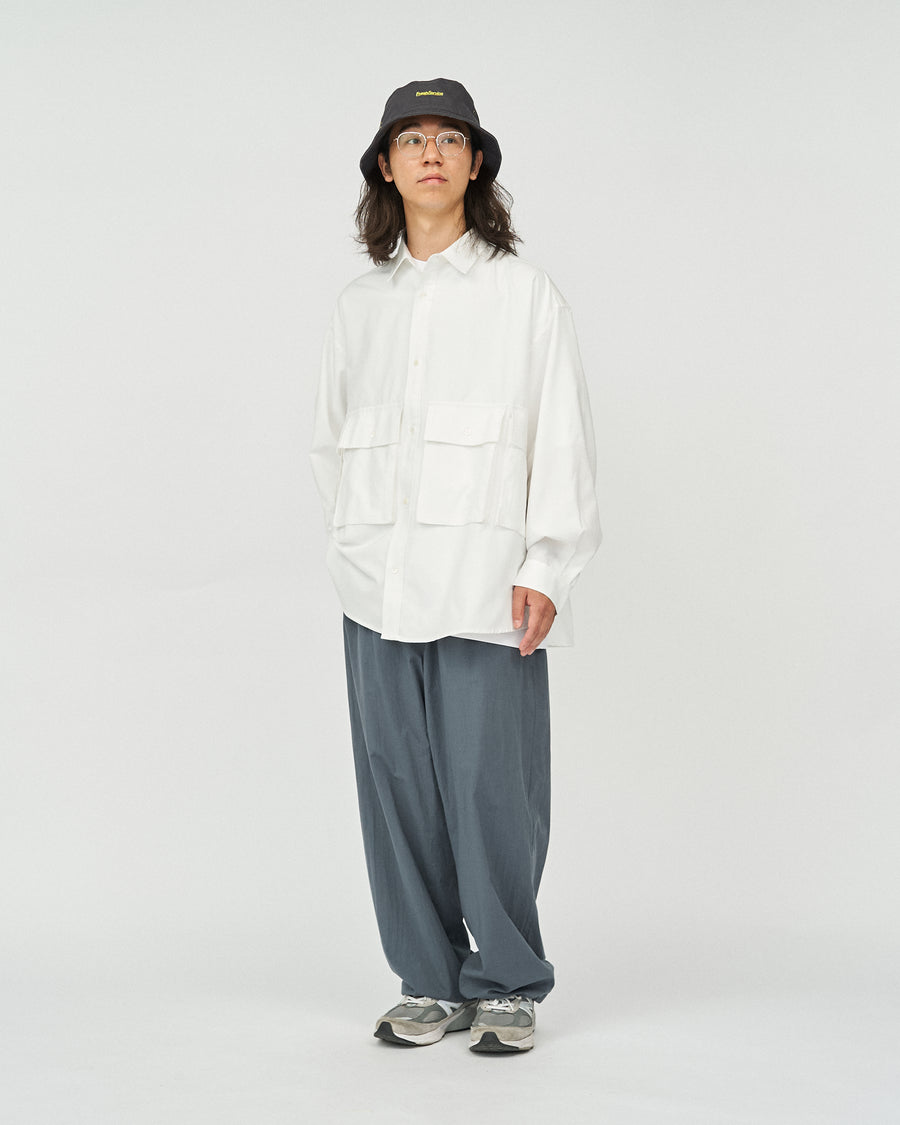 DRY OXFORD FLAP POCKET L/S SHIRT