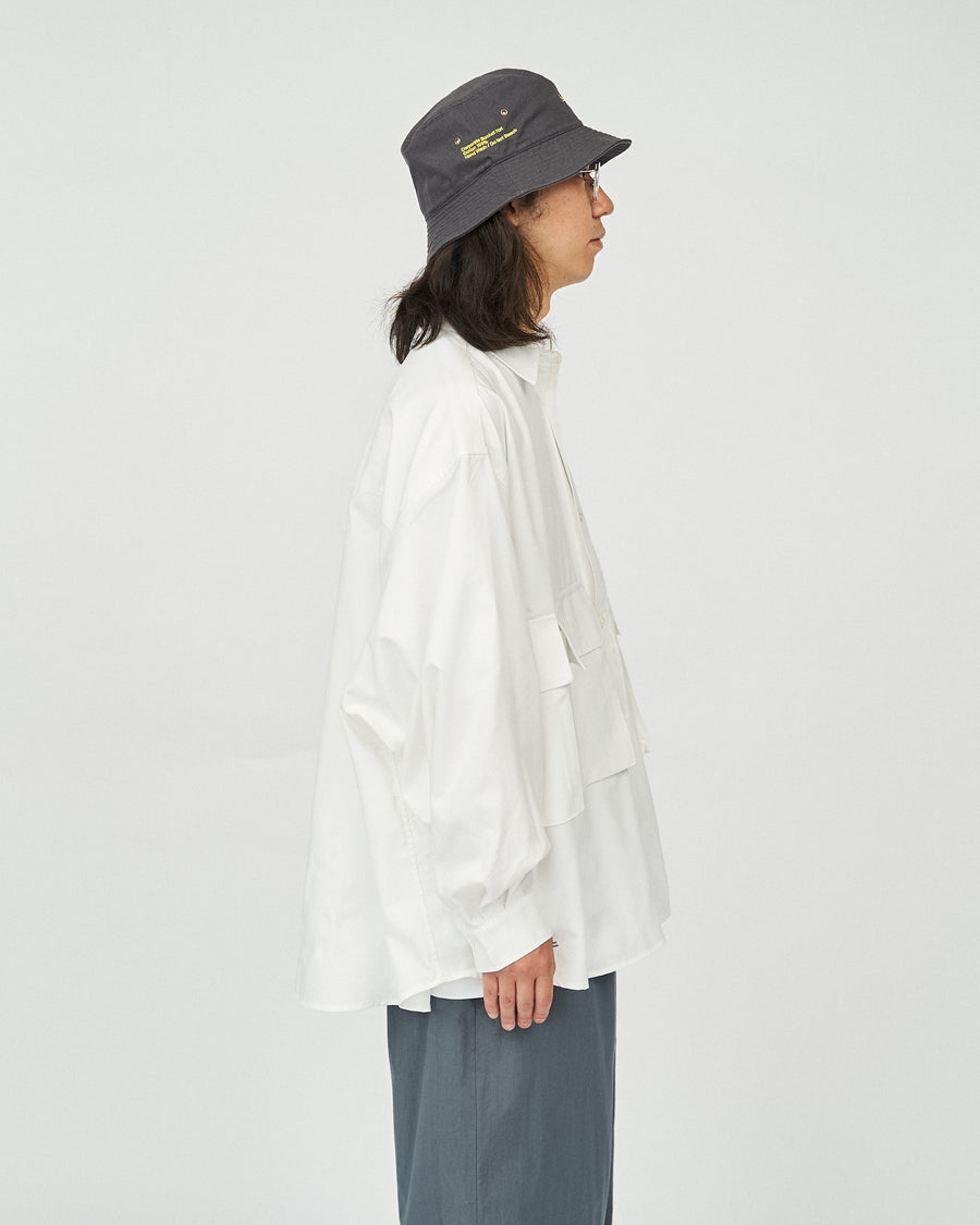 DRY OXFORD FLAP POCKET L/S SHIRT