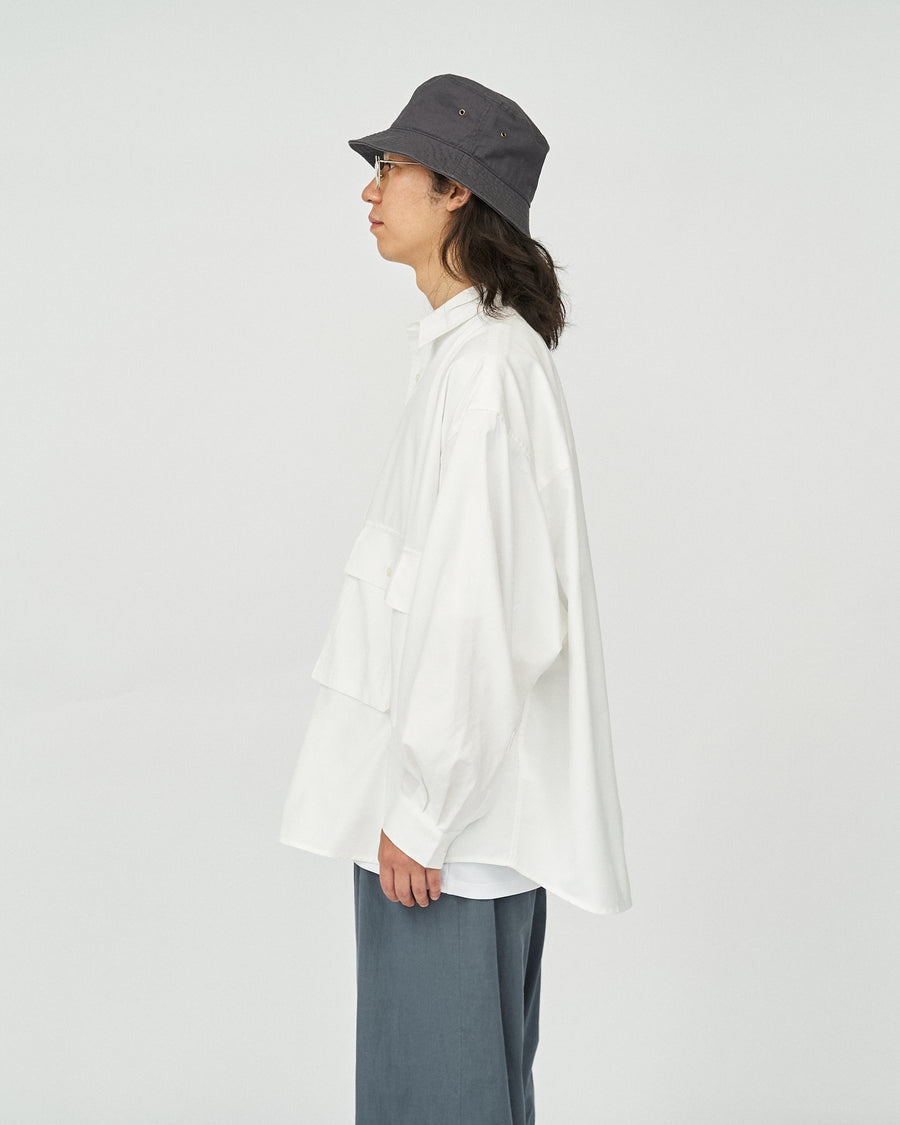 DRY OXFORD FLAP POCKET L/S SHIRT