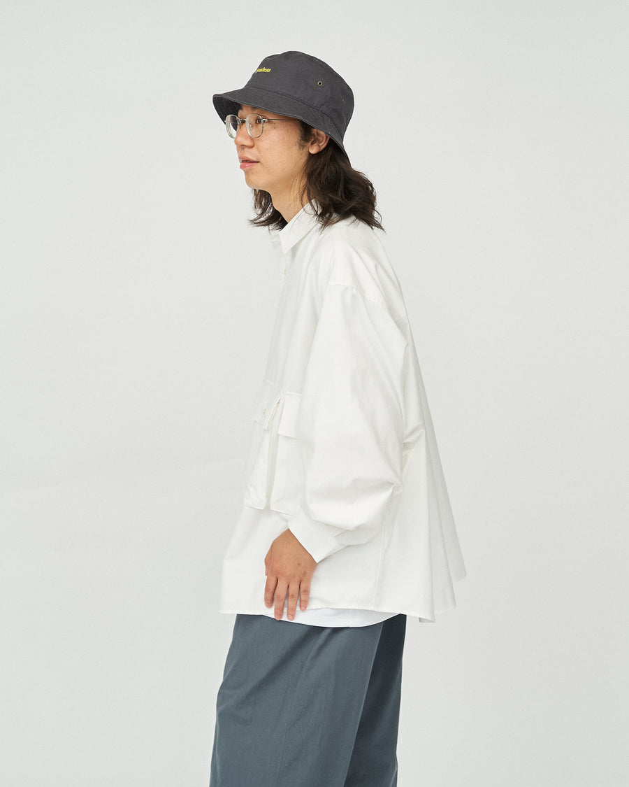 DRY OXFORD FLAP POCKET L/S SHIRT