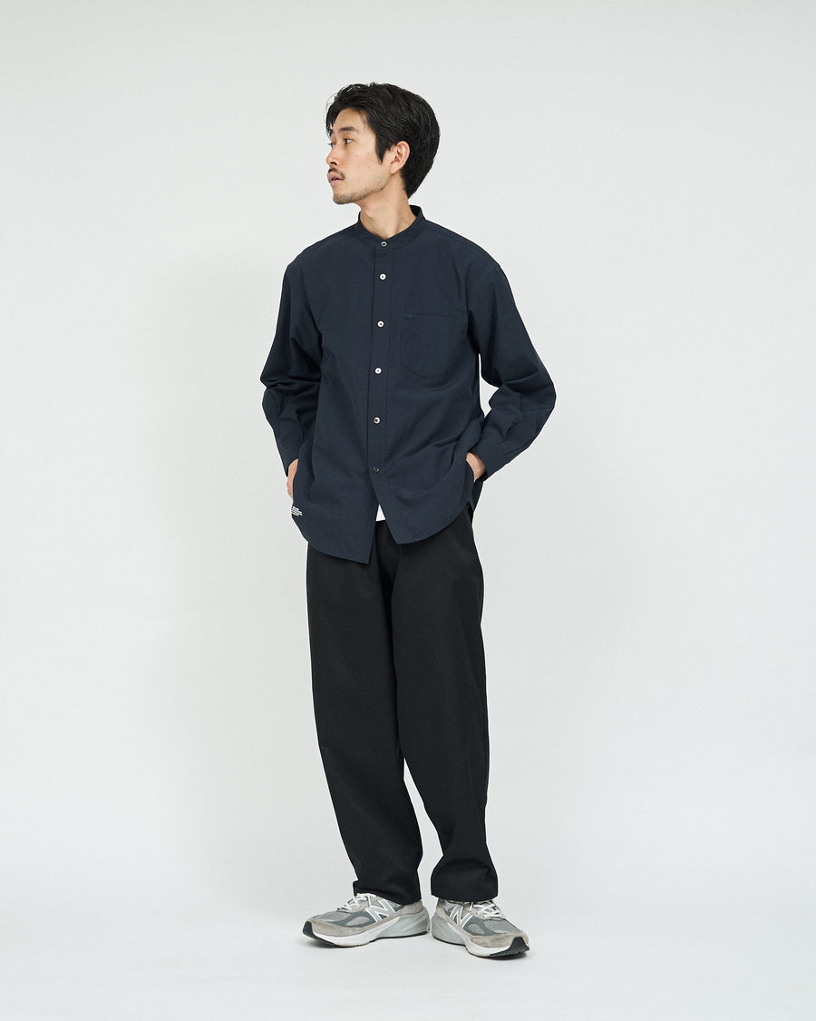 SERVICE WORK BAND COLLAR SHIRT