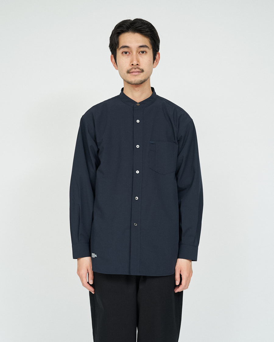 SERVICE WORK BAND COLLAR SHIRT