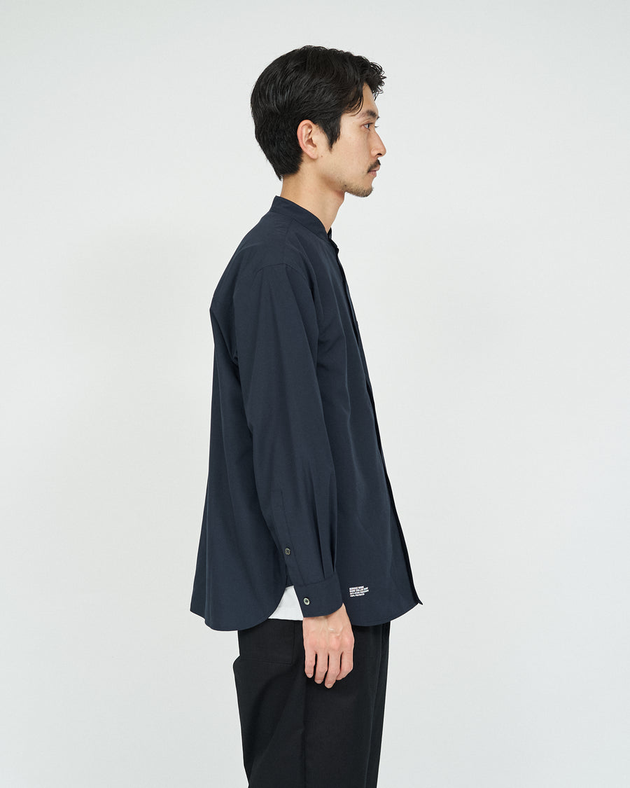 SERVICE WORK BAND COLLAR SHIRT