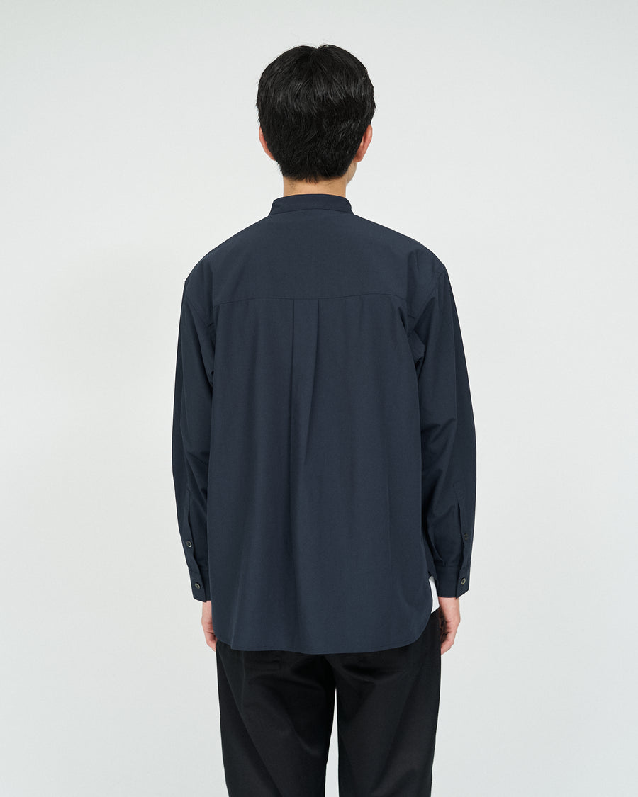 SERVICE WORK BAND COLLAR SHIRT