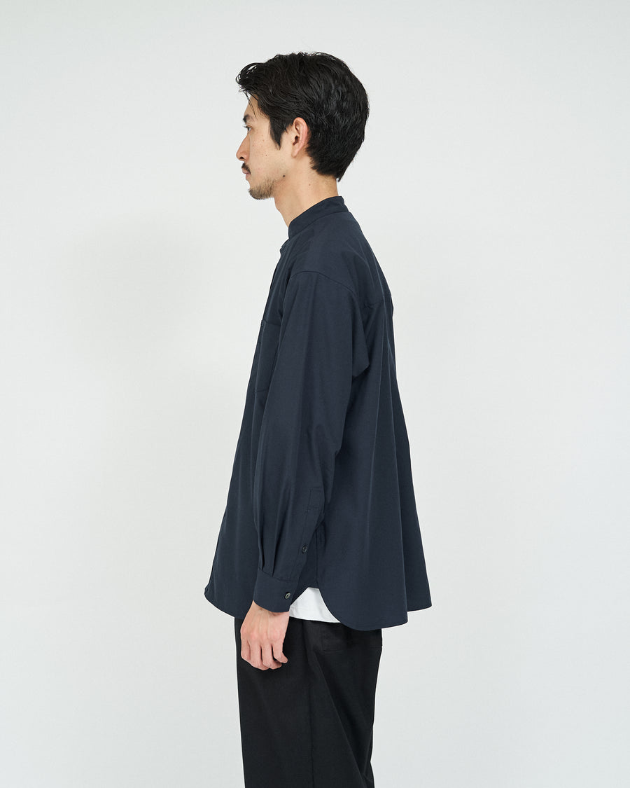 SERVICE WORK BAND COLLAR SHIRT