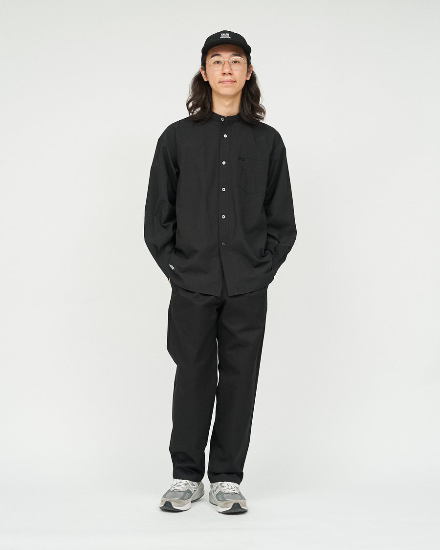 SERVICE WORK BAND COLLAR SHIRT