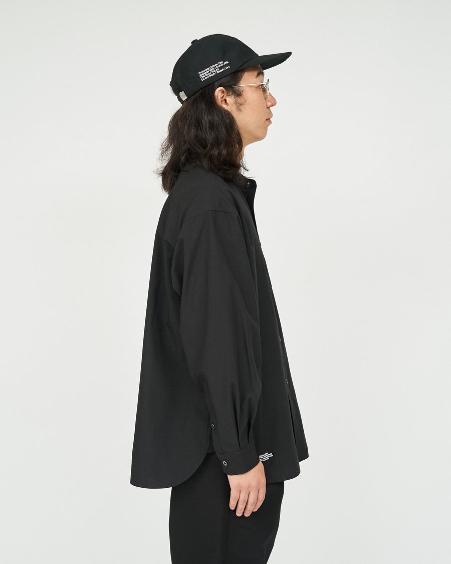 SERVICE WORK BAND COLLAR SHIRT