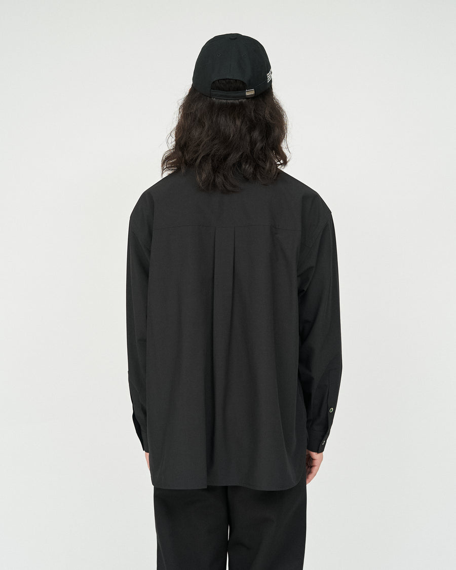 SERVICE WORK BAND COLLAR SHIRT