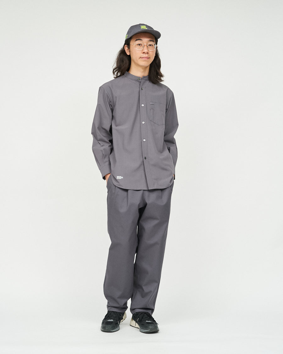SERVICE WORK BAND COLLAR SHIRT