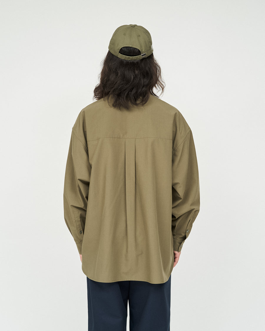 SERVICE WORK BAND COLLAR SHIRT