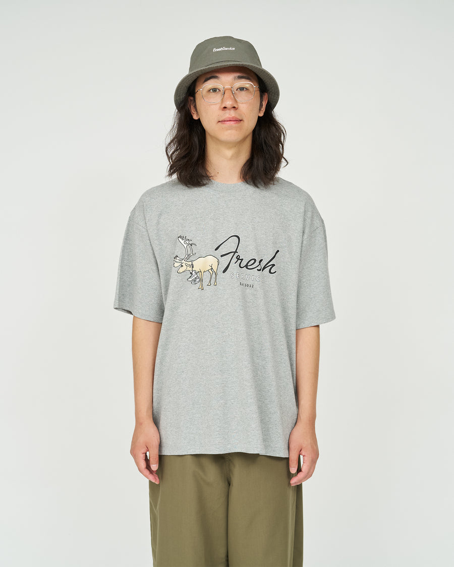 CORPORATE PRINTED S/S TEE “CARIBOU”