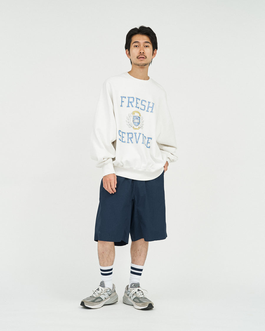 LIGHT OZ CREW NECK SWEAT “COLLEGE”