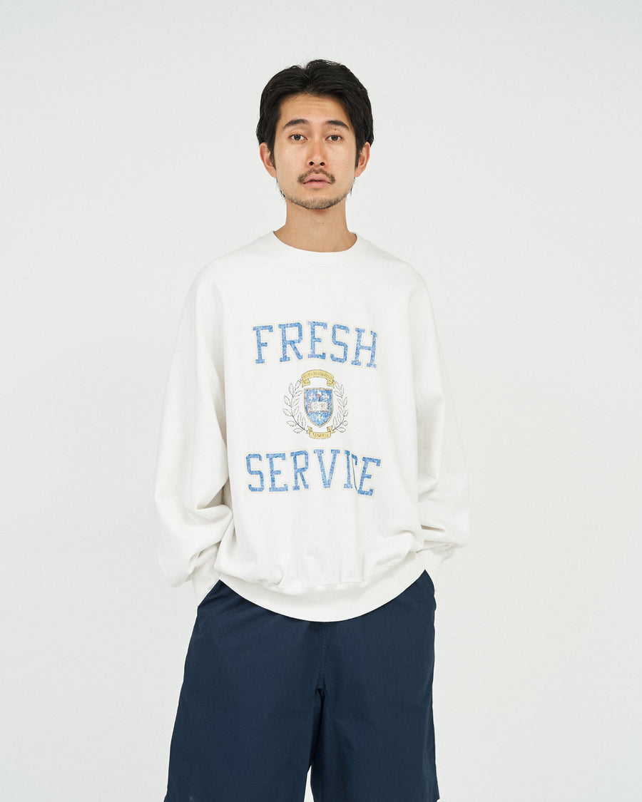 LIGHT OZ CREW NECK SWEAT “COLLEGE”