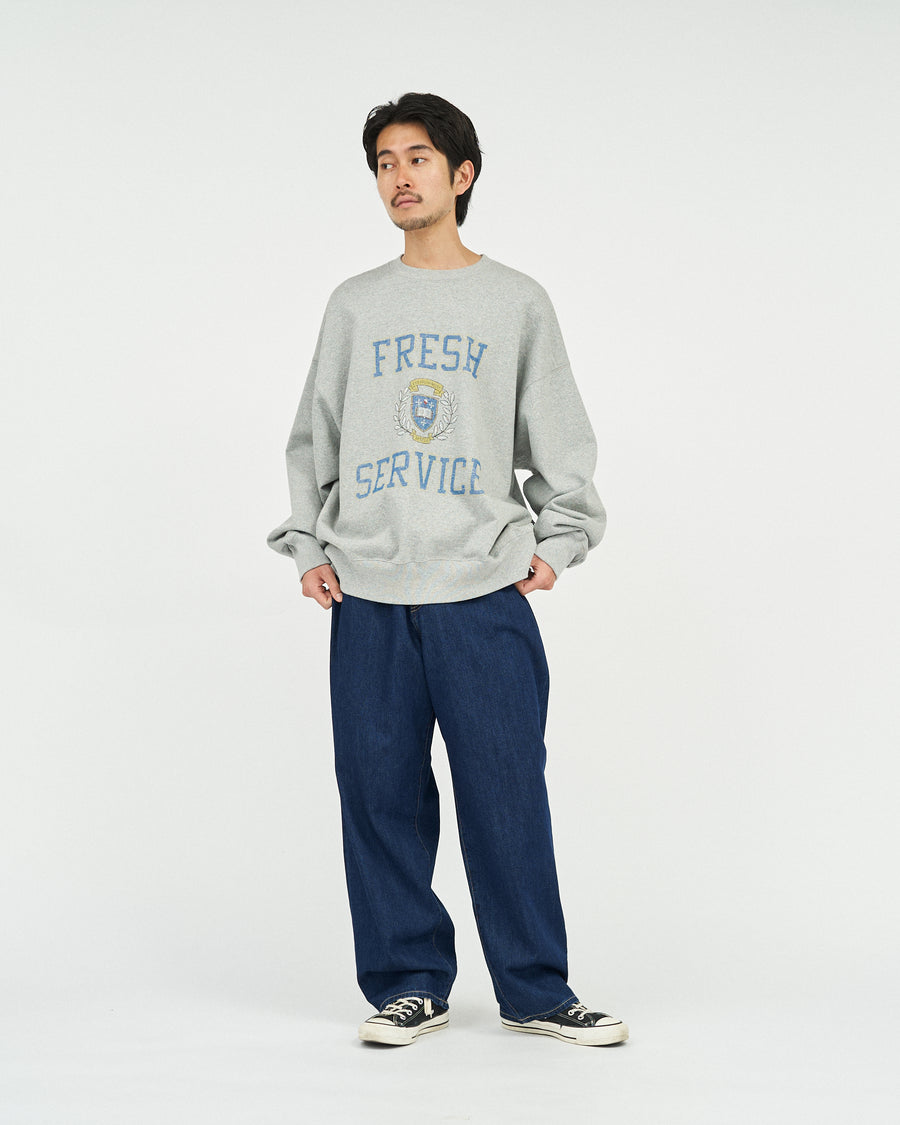 LIGHT OZ CREW NECK SWEAT “COLLEGE”