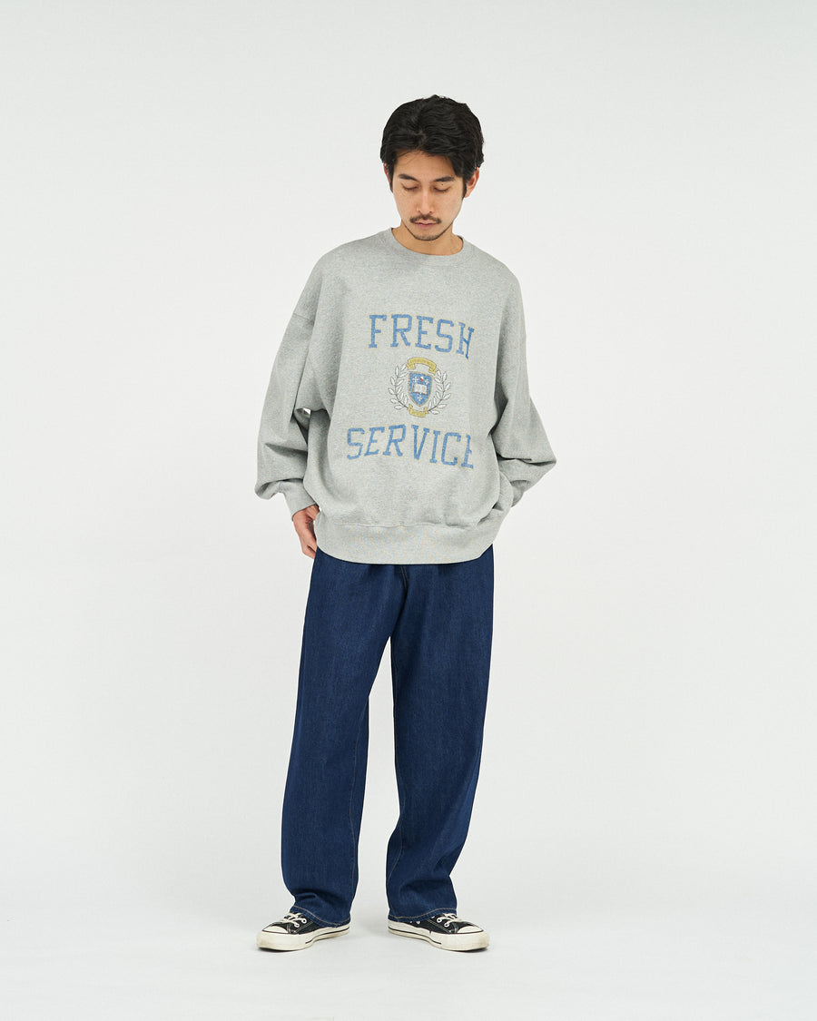 LIGHT OZ CREW NECK SWEAT “COLLEGE”