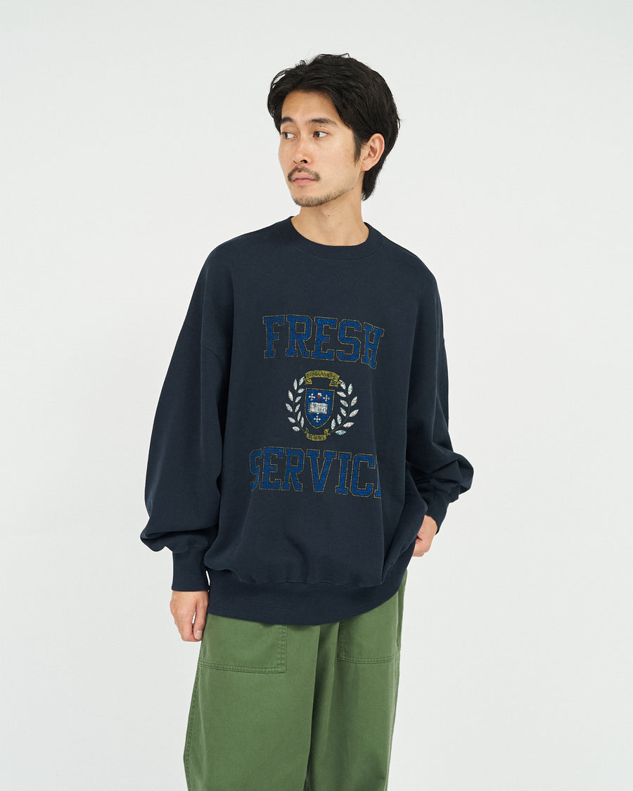 LIGHT OZ CREW NECK SWEAT “COLLEGE”