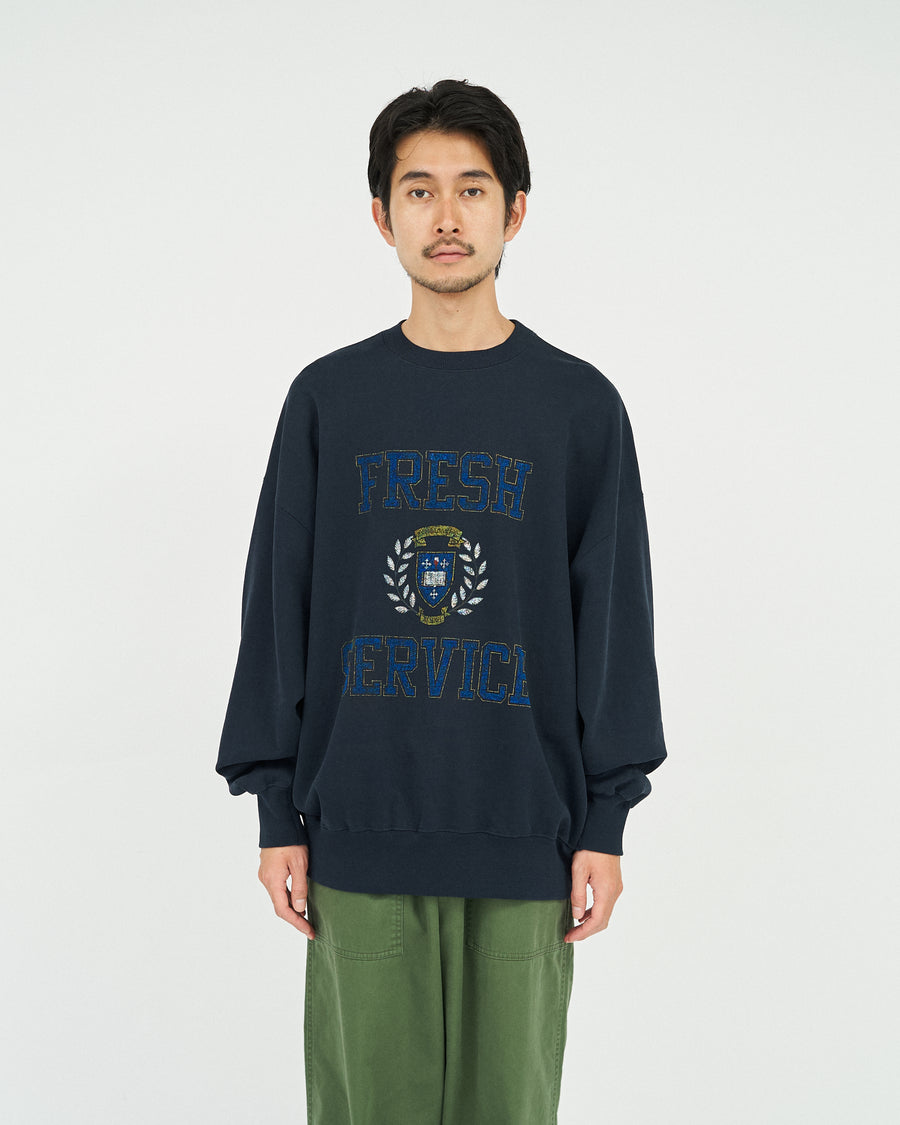 LIGHT OZ CREW NECK SWEAT “COLLEGE”