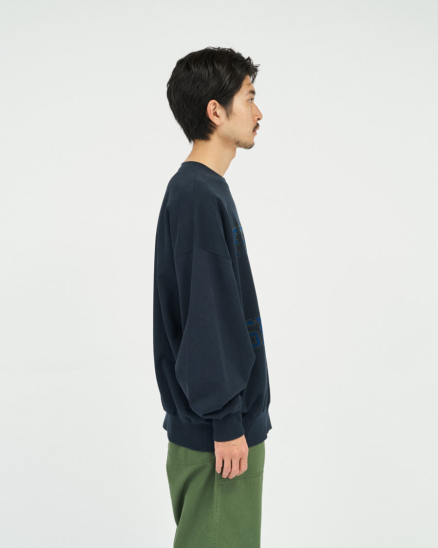 LIGHT OZ CREW NECK SWEAT “COLLEGE”