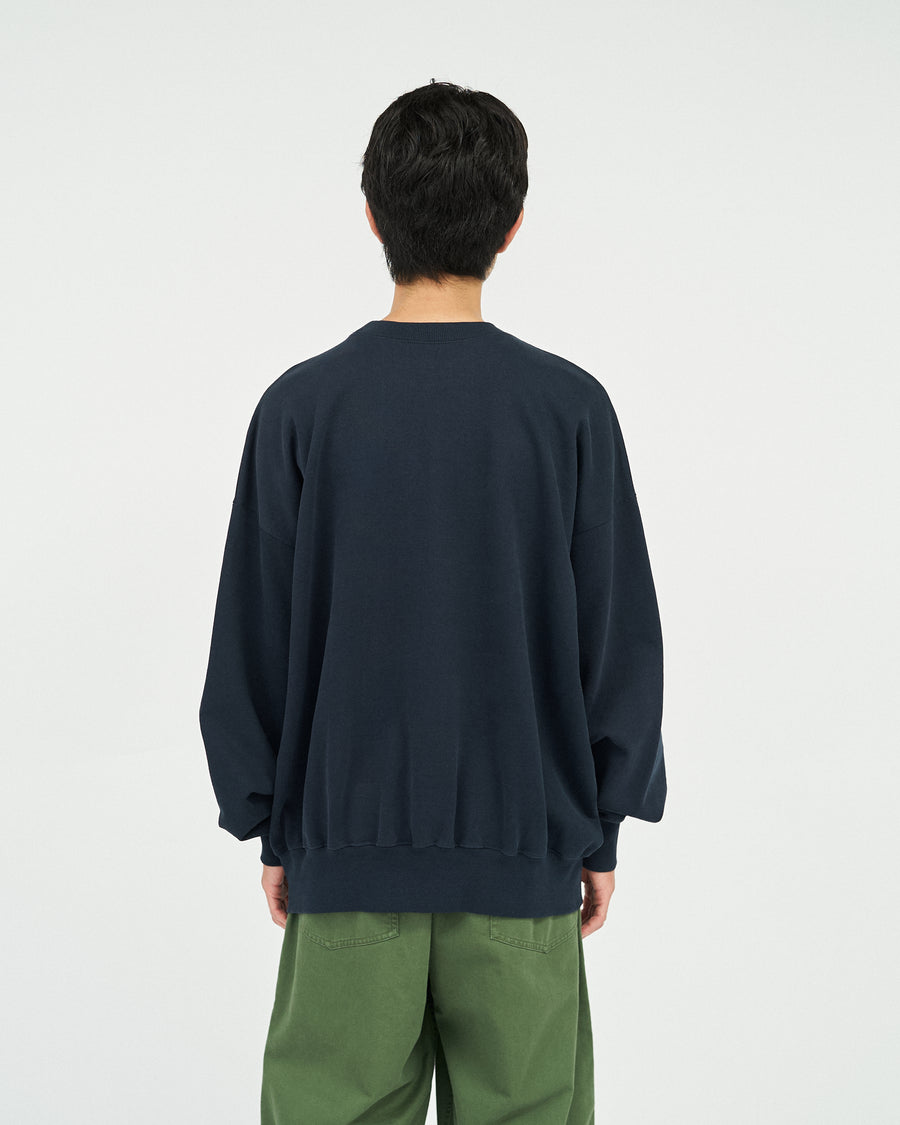LIGHT OZ CREW NECK SWEAT “COLLEGE”