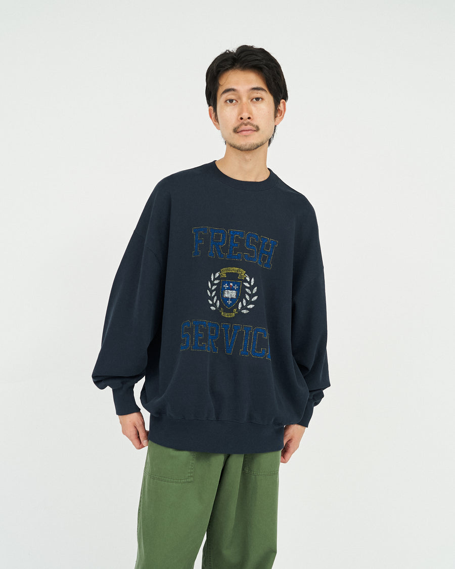 LIGHT OZ CREW NECK SWEAT “COLLEGE”