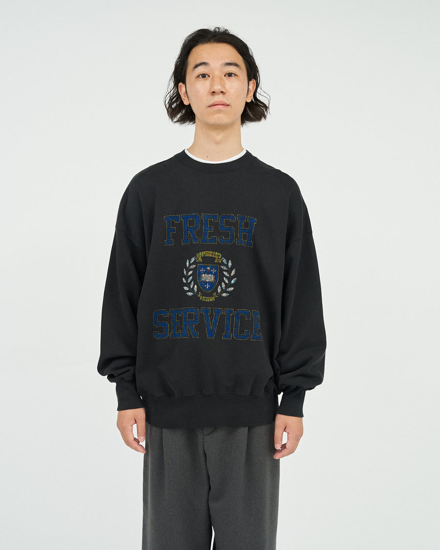 LIGHT OZ CREW NECK SWEAT “COLLEGE”