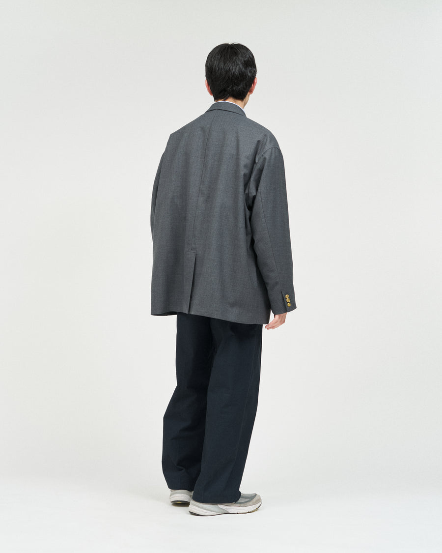 WOOL SERGE COLLEGE BLAZER – FreshService® official site