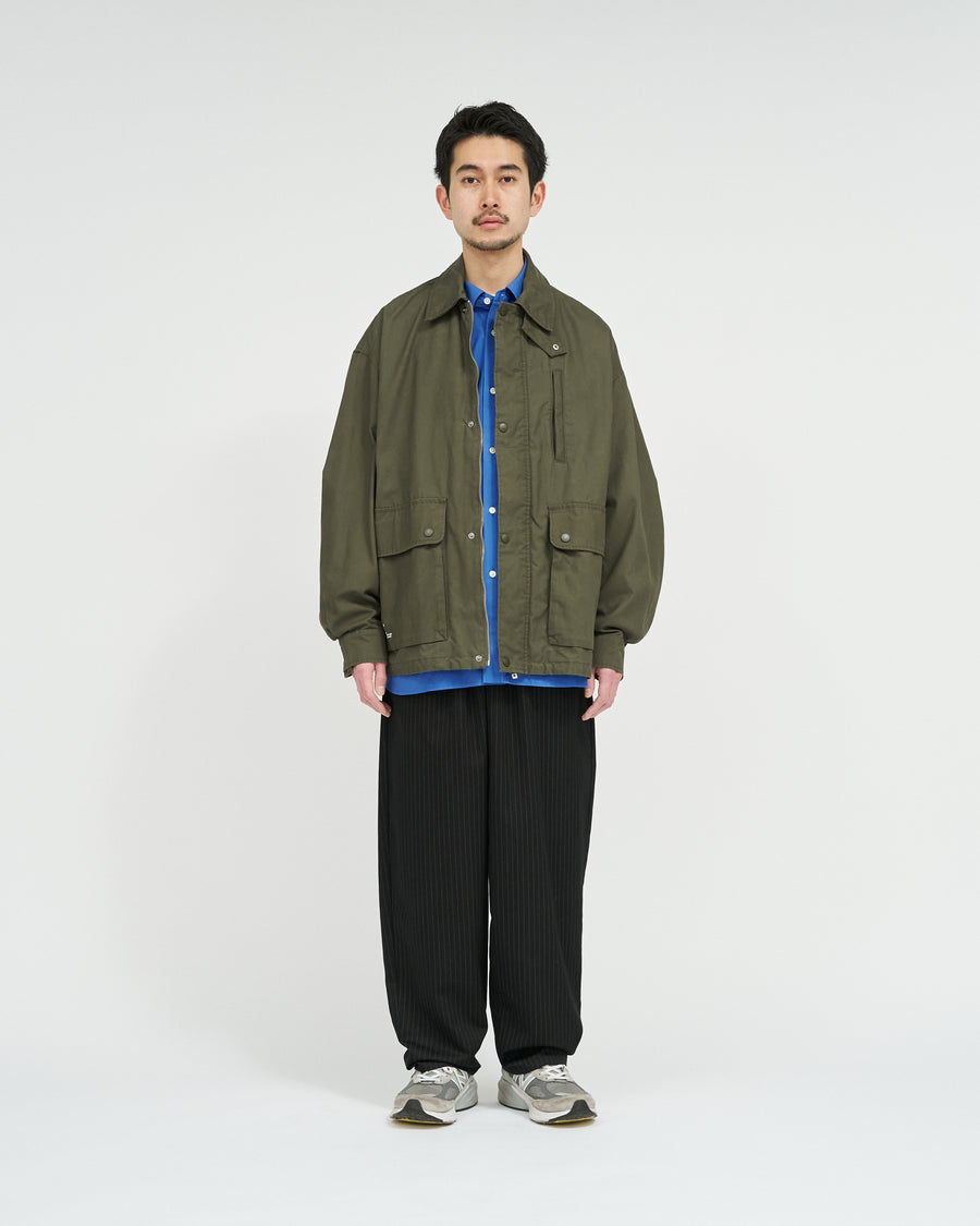 WAXED OXFORD UTILITY JACKET – FreshService® official site