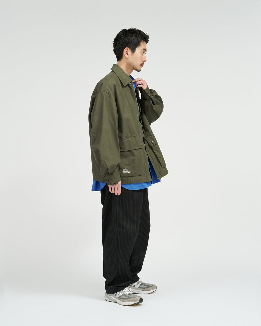 WAXED OXFORD UTILITY JACKET – FreshService® official site
