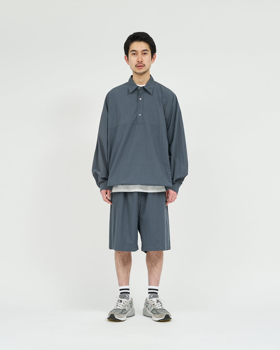 CRISP COTTON ANORAK L/S SHIRT – FreshService® official site