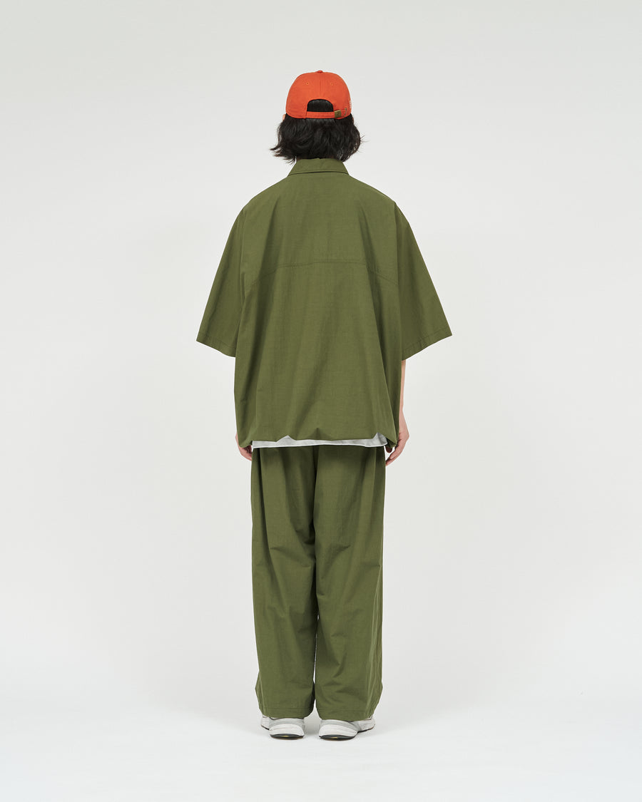 CRISP COTTON ANORAK S/S SHIRT – FreshService® official site