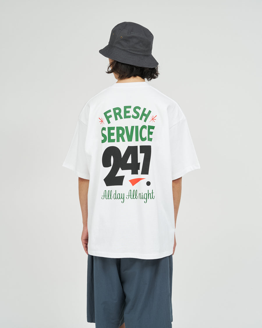CORPORATE PRINTED S/S TEE “ALL DAY ALL NIGHT” – FreshService