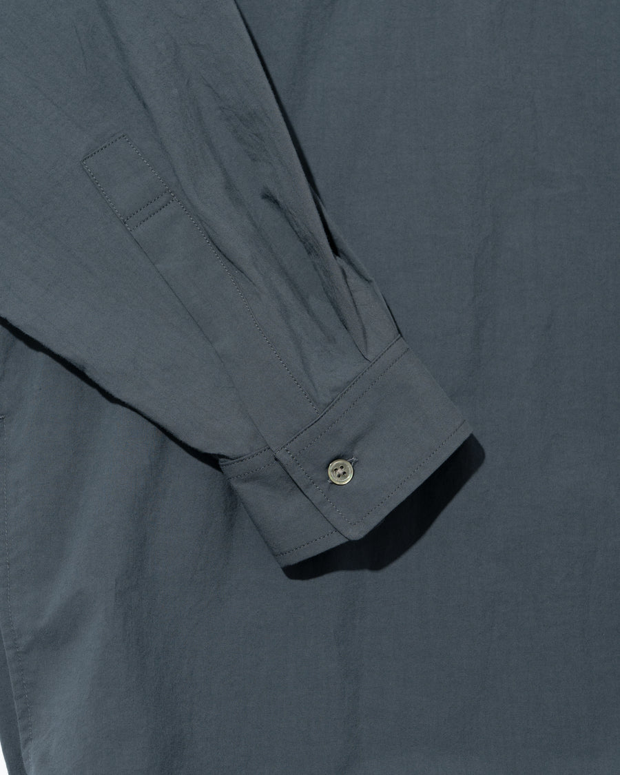 CRISP COTTON ANORAK L/S SHIRT – FreshService® official site