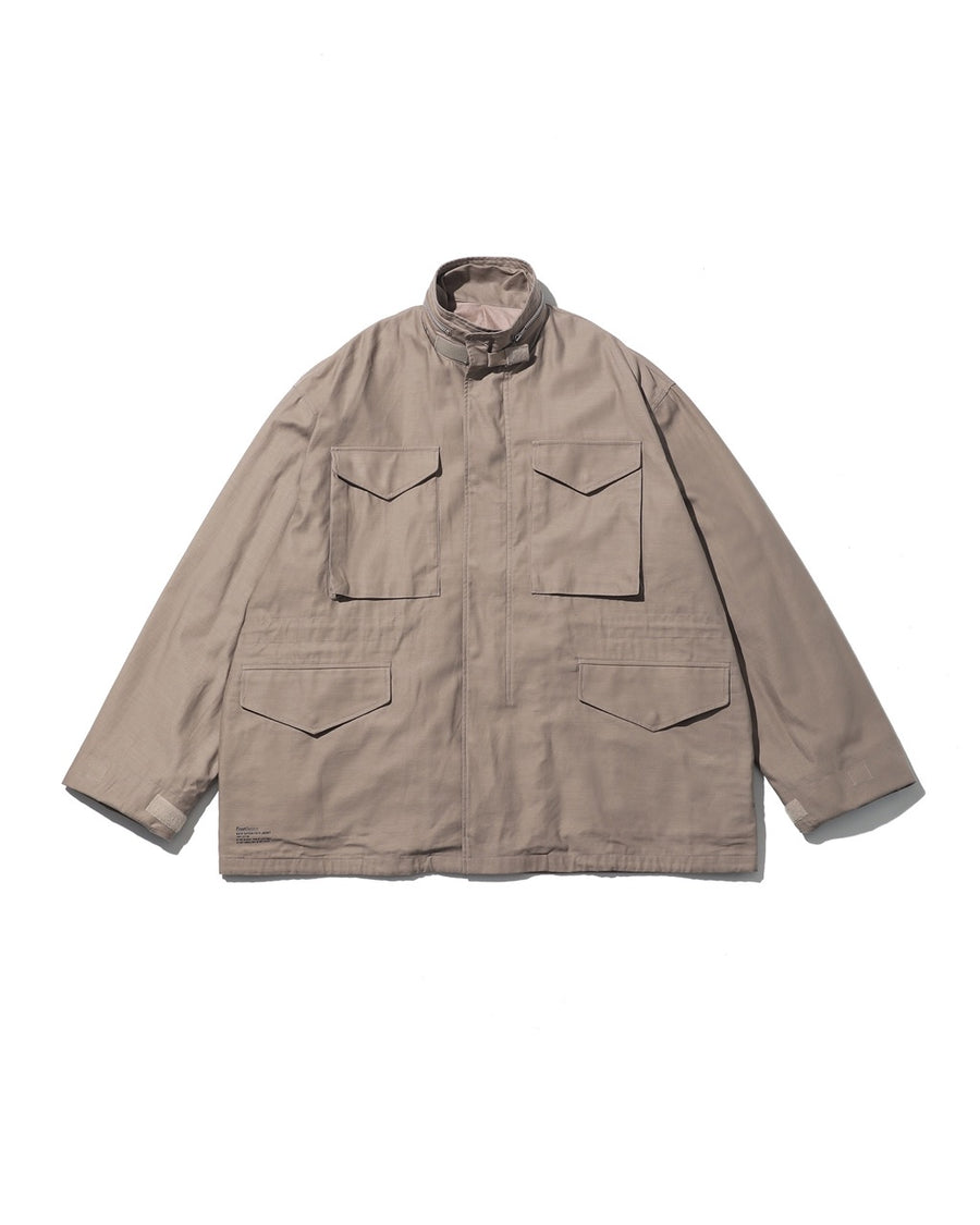 BACK SATEEN FIELD JACKET