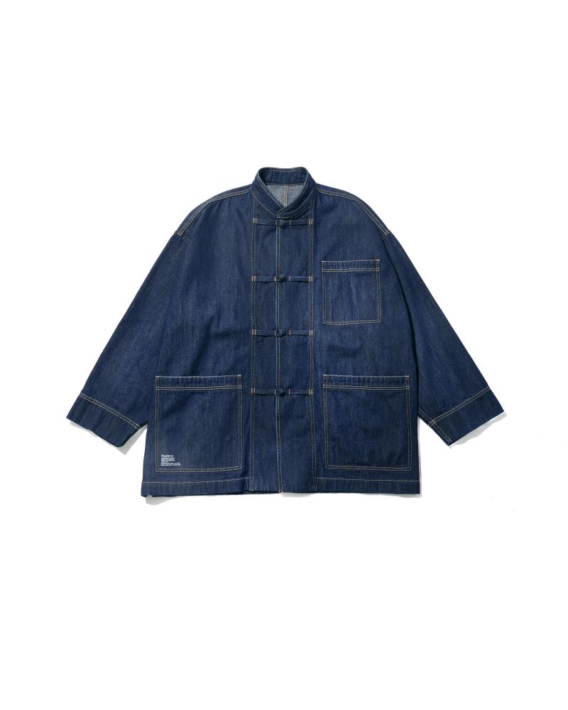 CORPORATE DENIM KUNG-FU COVERALL(FADE INDIGO)