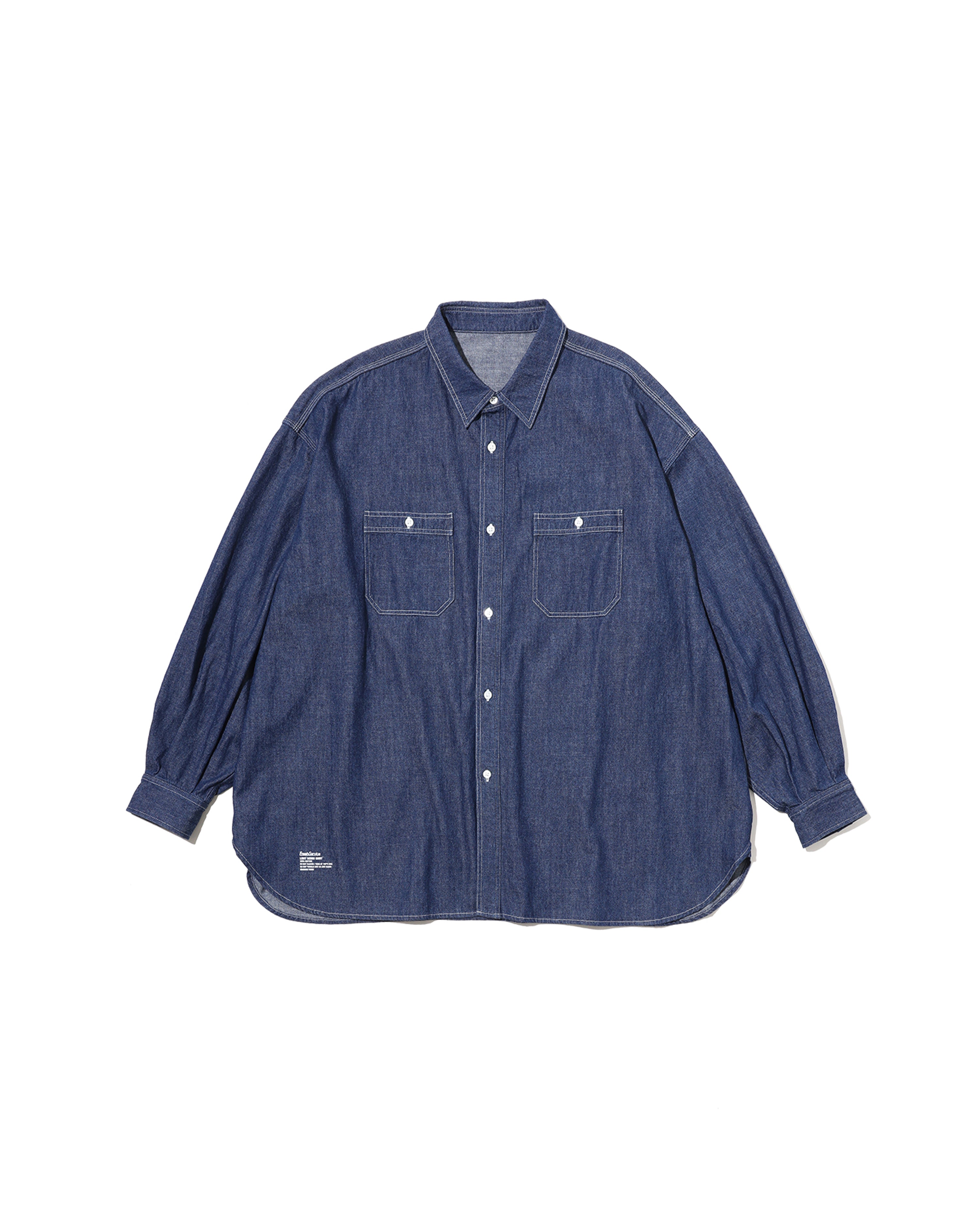 ウェア FreshService L/S RUGBY SHIRT KHAKI FreshService 23AW DRY TYPEWRITER TACTICAL POCKET L/S SHIRT