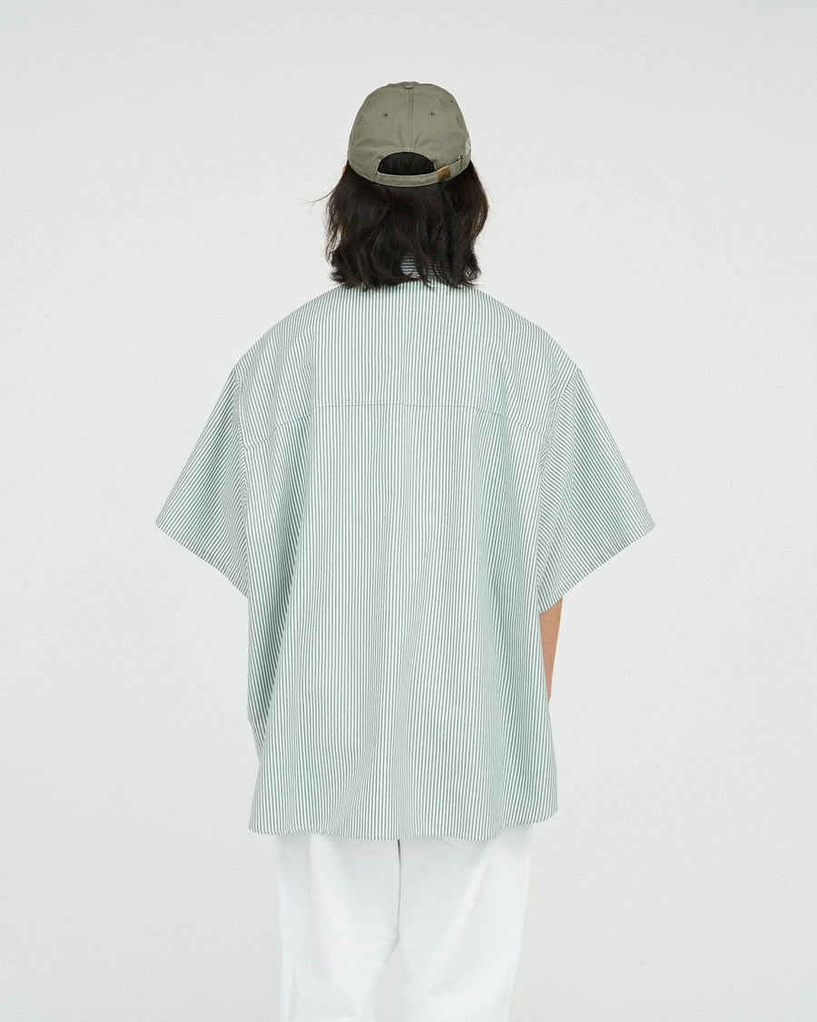 DRY OXFORD FLAP POCKET S/S SHIRT