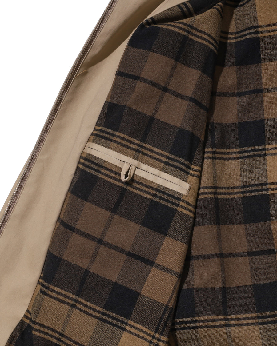 POWDER COTTON SWING TOP BLOUSON