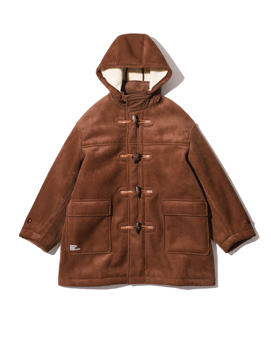SHERPA CORDUROY DUFFLE COAT