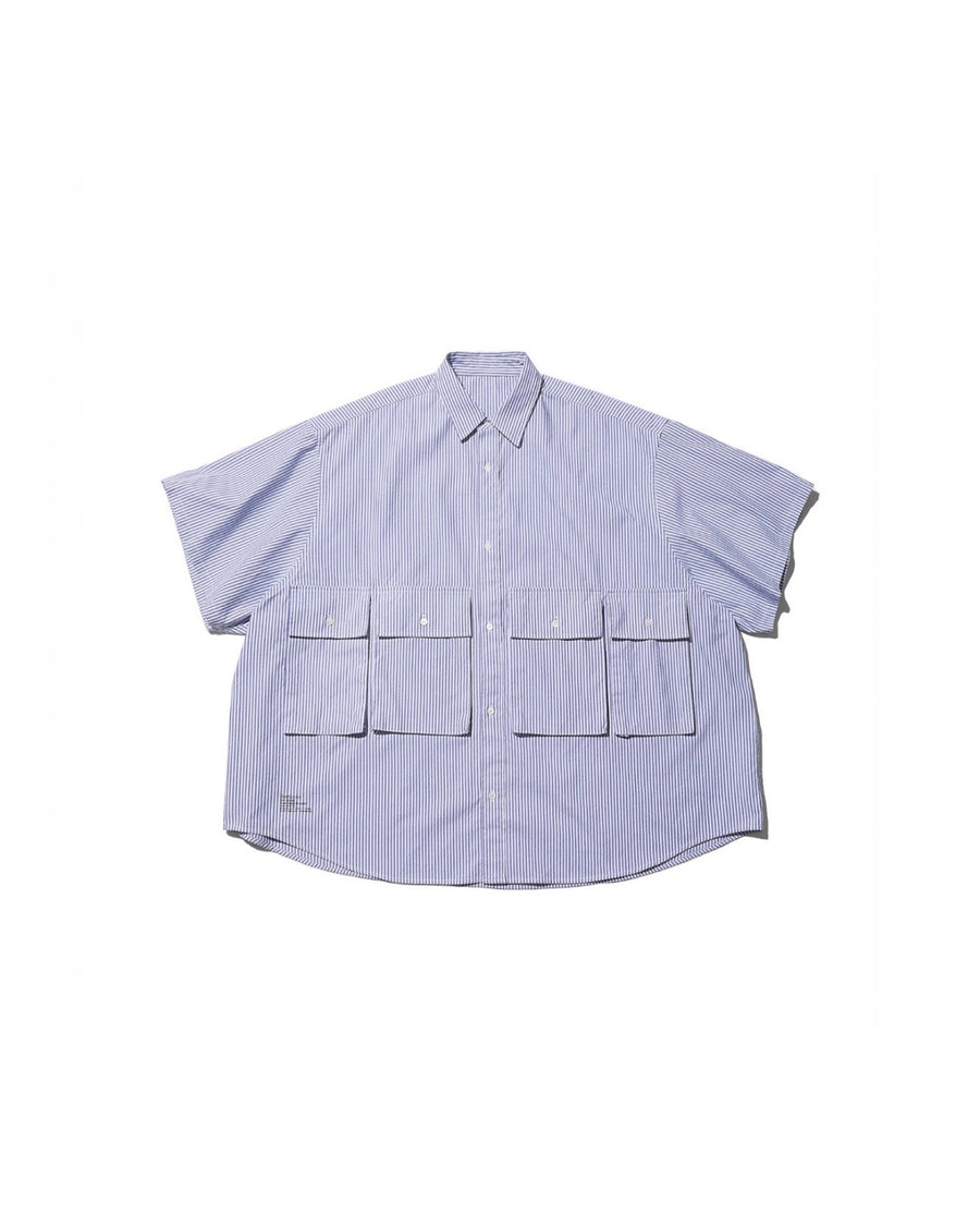 DRY OXFORD FLAP POCKET S/S SHIRT