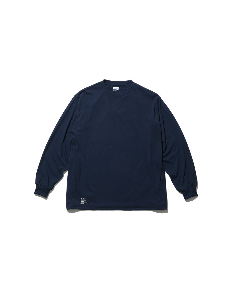 DRY JERSEY L/S CREW NECK TEE