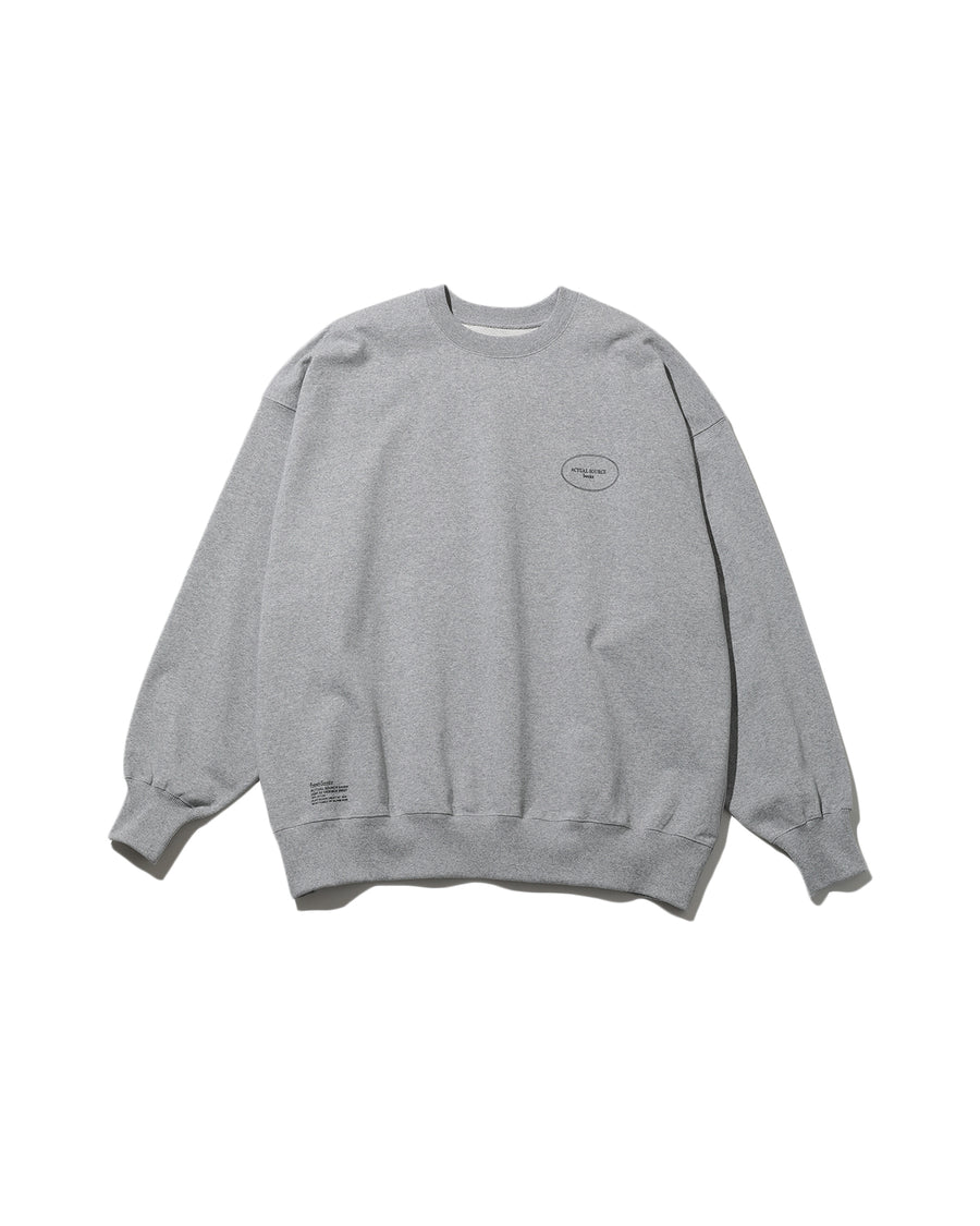 AS×FS LIGHT OZ CREW NECK SWEAT “COMIC”