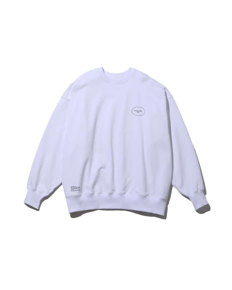 AS×FS LIGHT OZ CREW NECK SWEAT “COMIC”