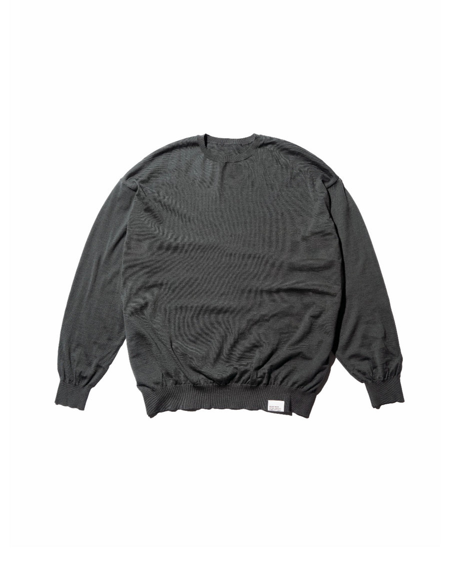 TECH HIGH GAUGE CREW NECK KNIT