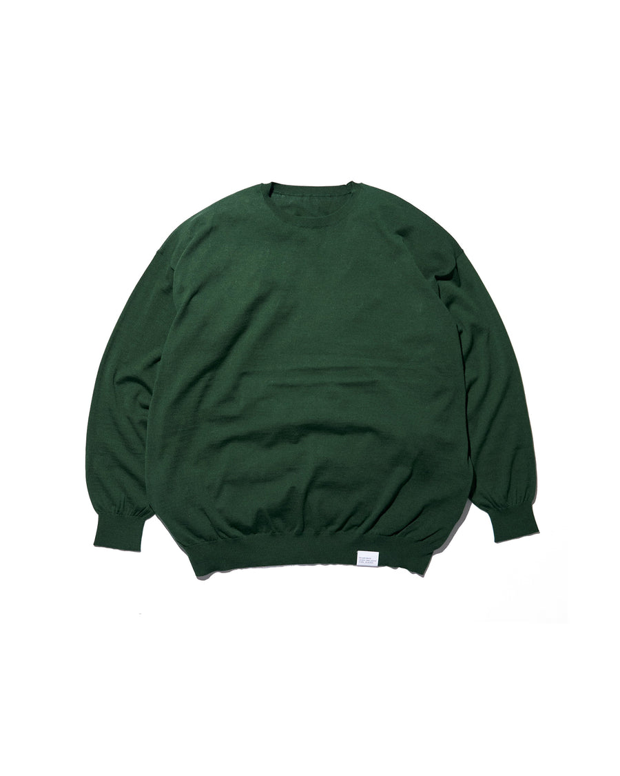 TECH HIGH GAUGE CREW NECK KNIT