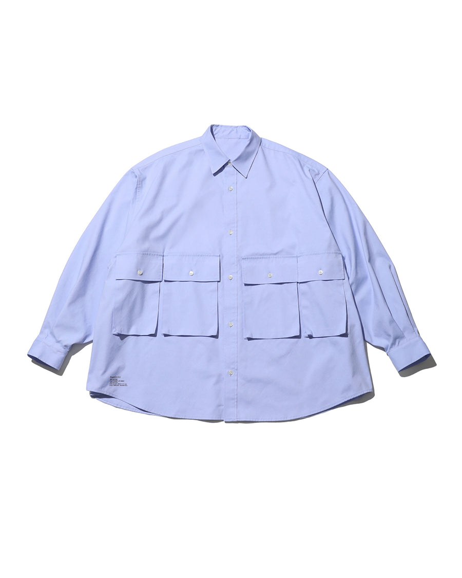 DRY OXFORD FLAP POCKET L/S SHIRT